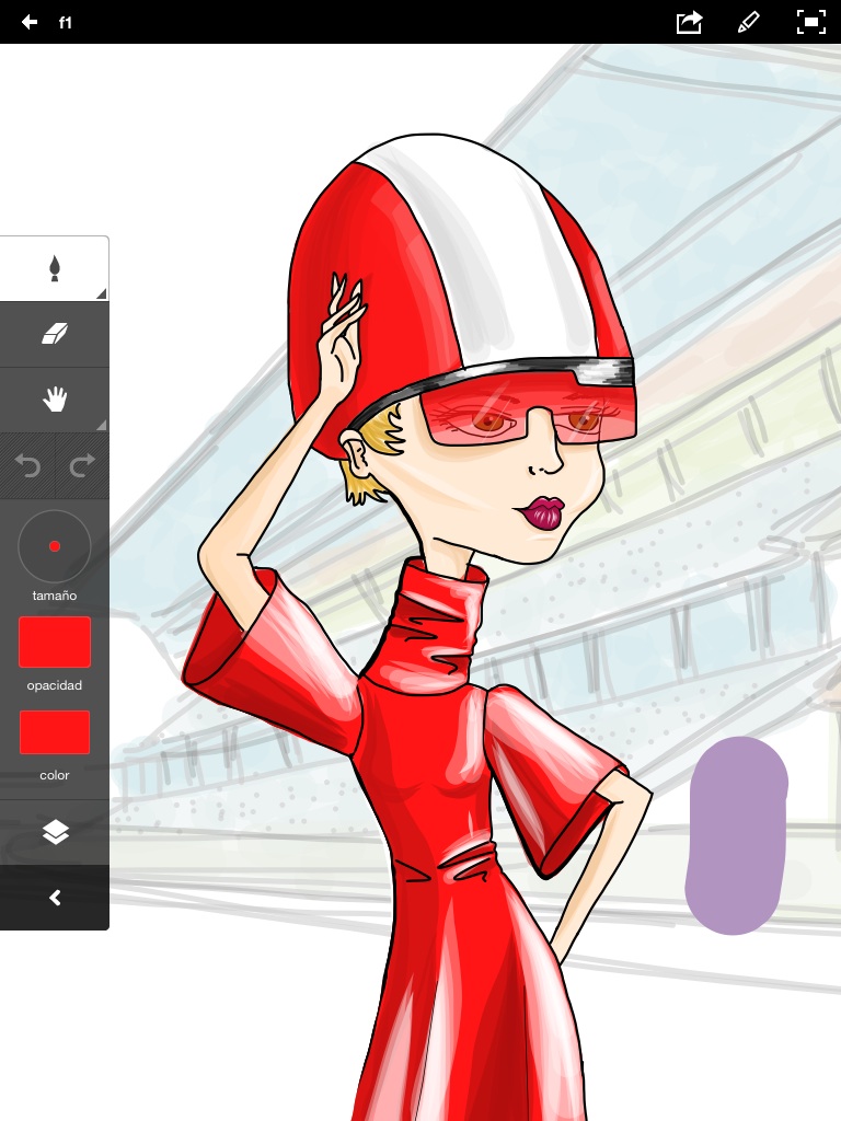Dibujando en Adobe ideas