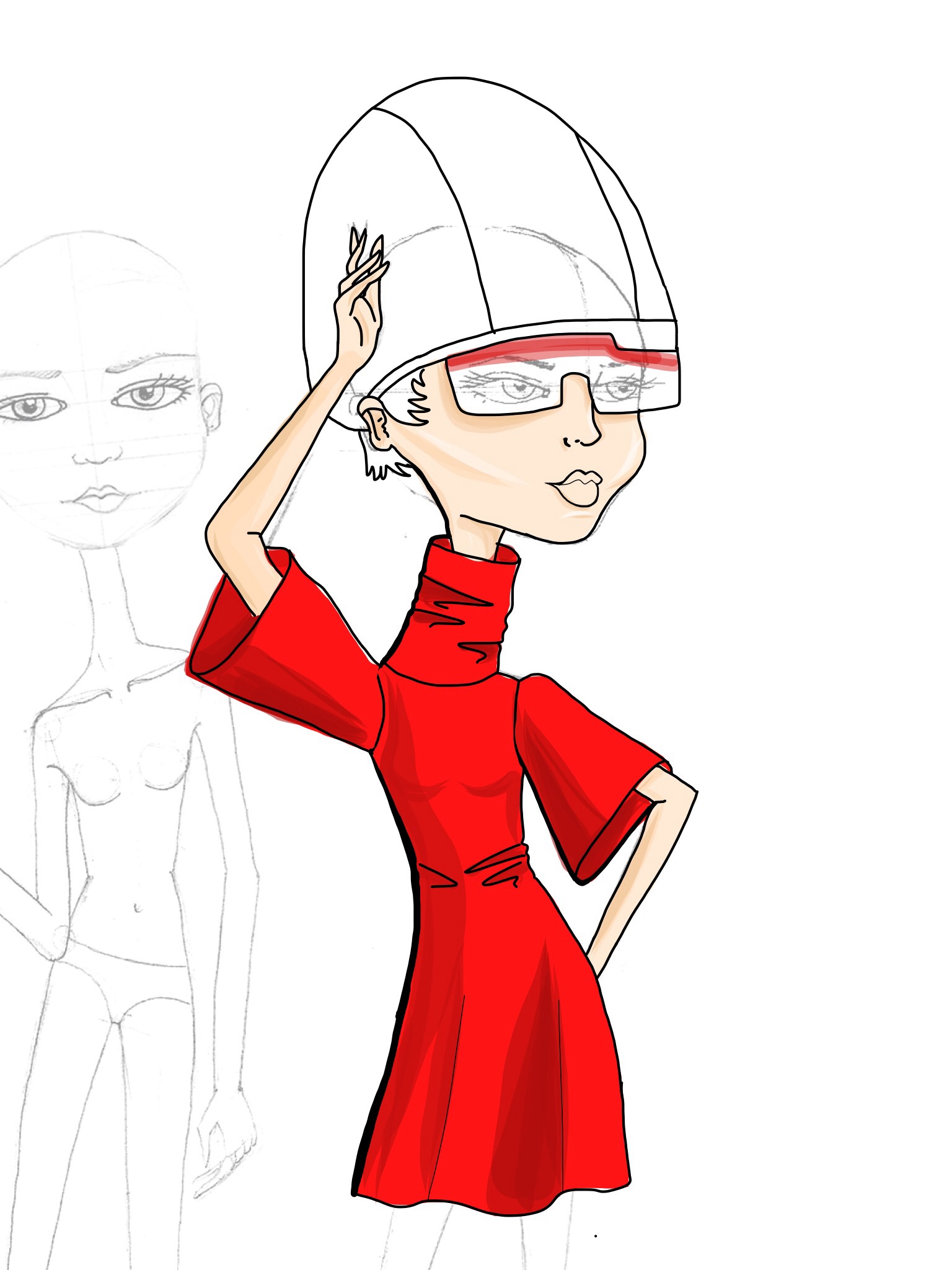 Dibujando en Adobe Ideas