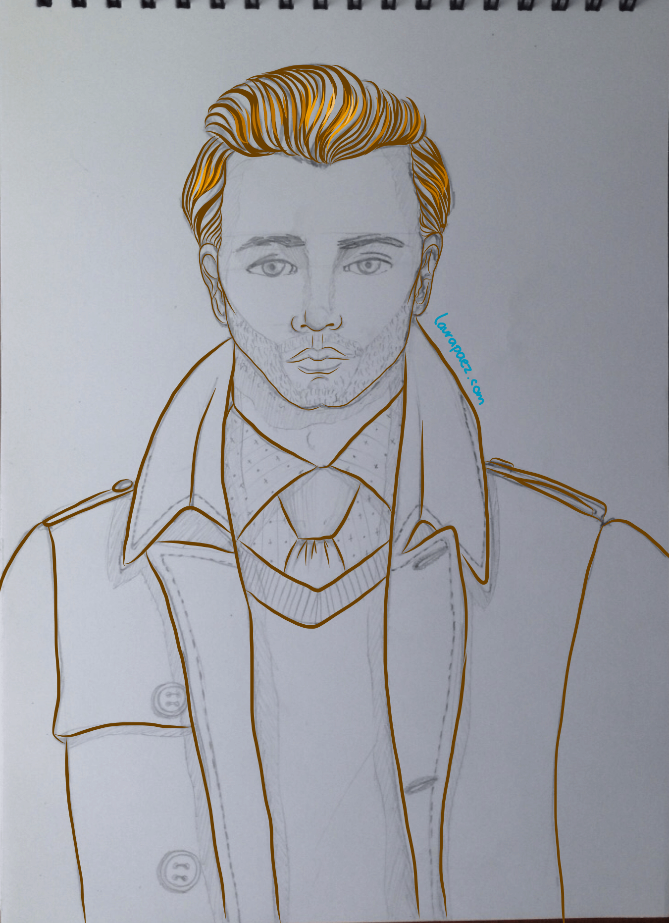 Proceso de dibujo en Adobe Draw1