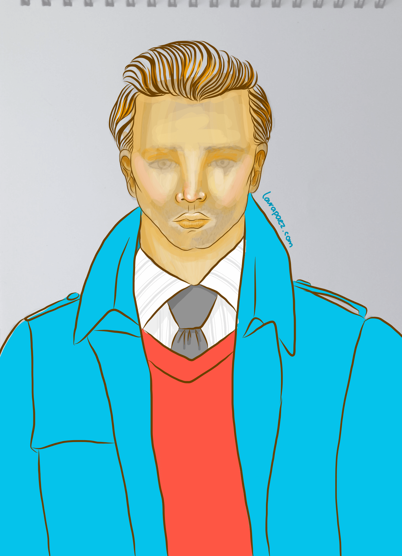 Proceso de dibujo en Adobe Draw1