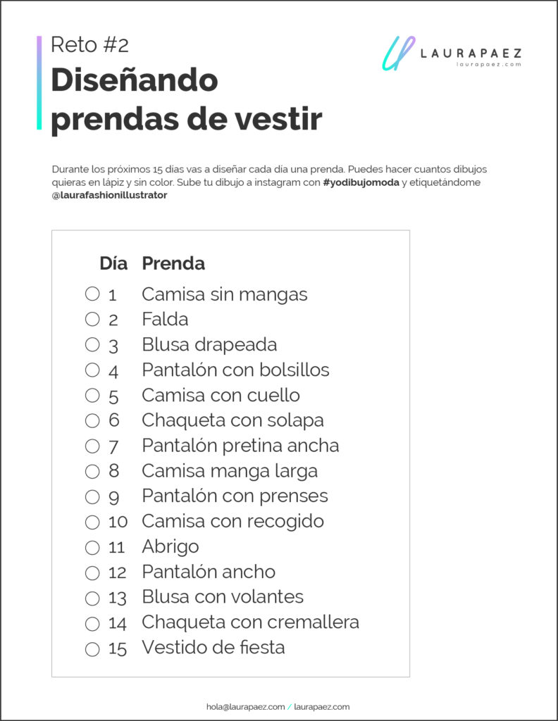 reto2 disenar prendas de vestir