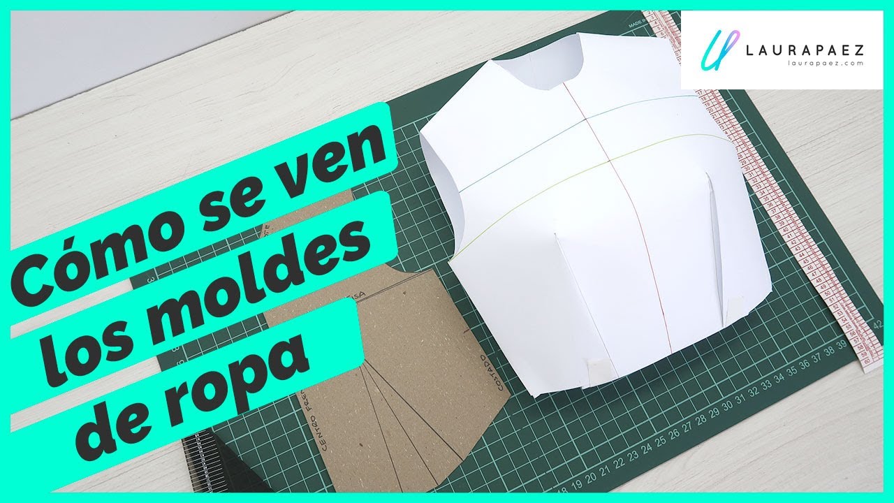 Cómo se hacen los moldes de ropa